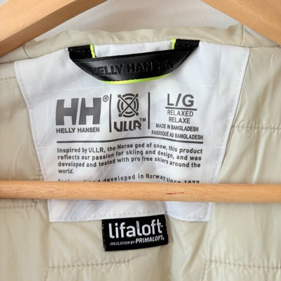 Helly Hansen Powchaser Lifaloft Insulated Ski Snowboard Jacket Large - Picture 13 of 15